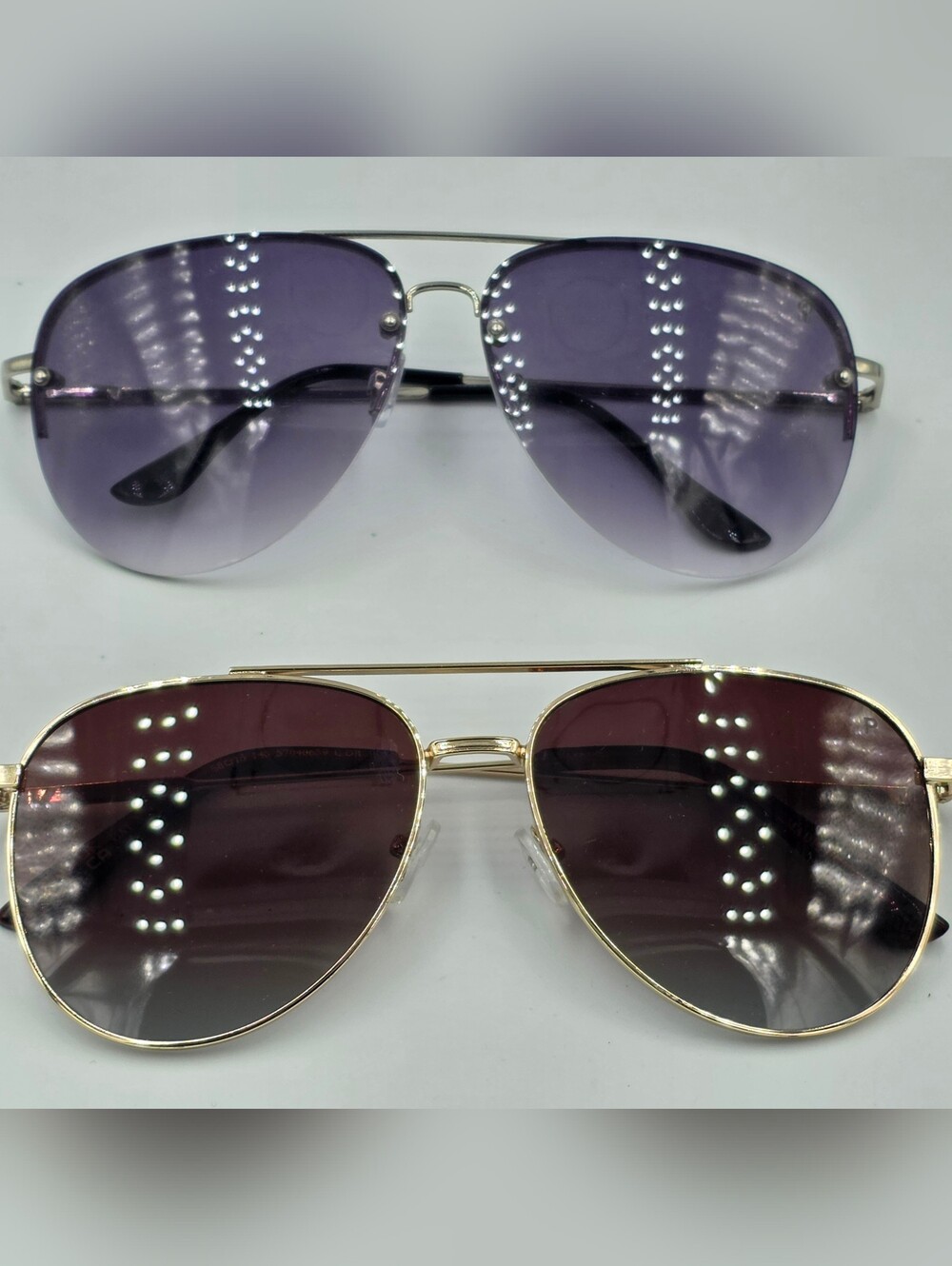 Jennifer Lopez & MNG Mango Signature Aviators - Luxury Sunglasses Duo